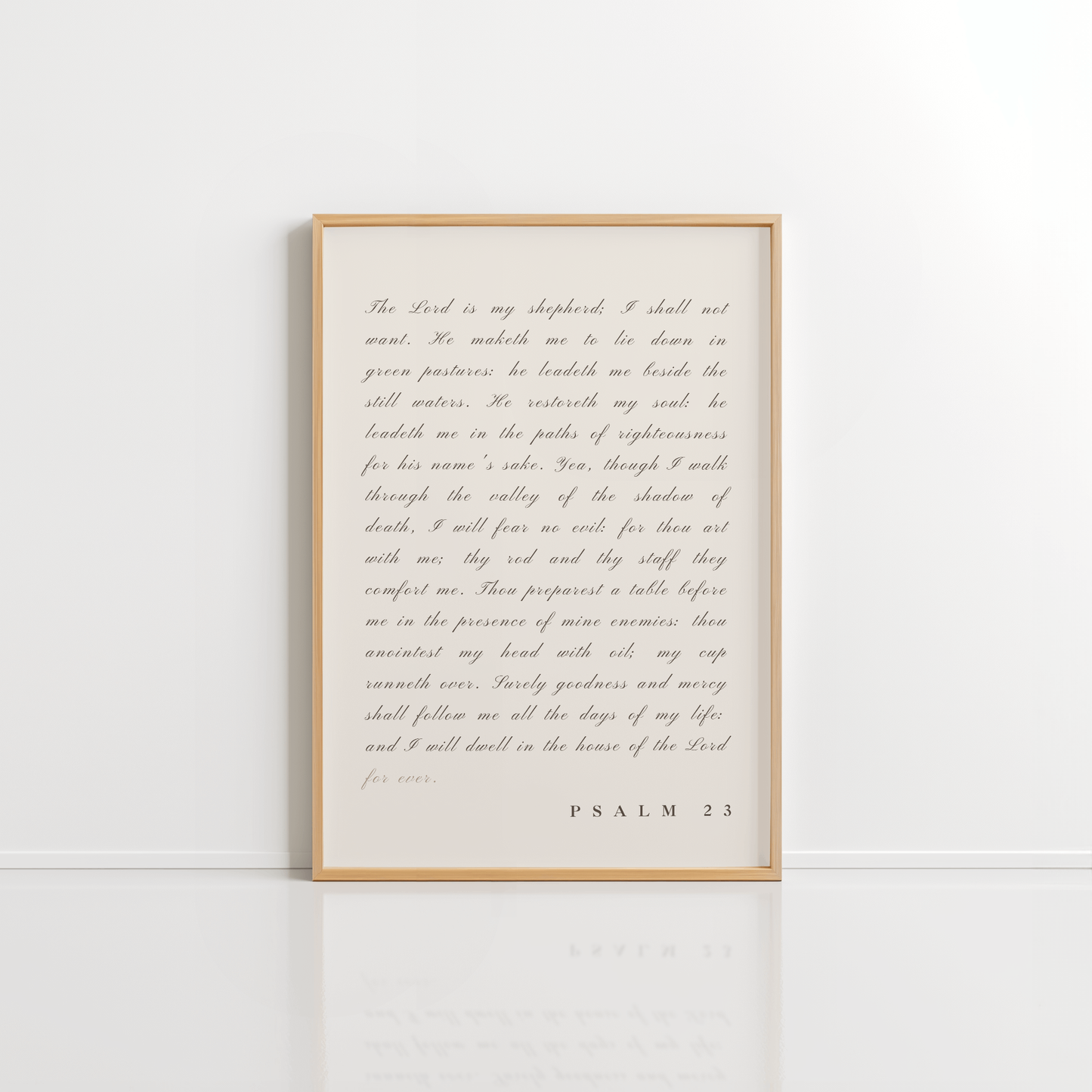 PSALM 23 - STILL WORD