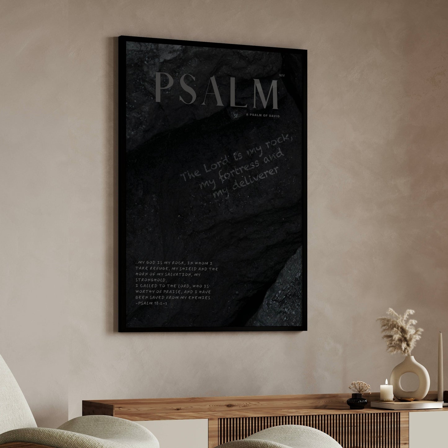 MY ROCK - Psalm 18:2-3