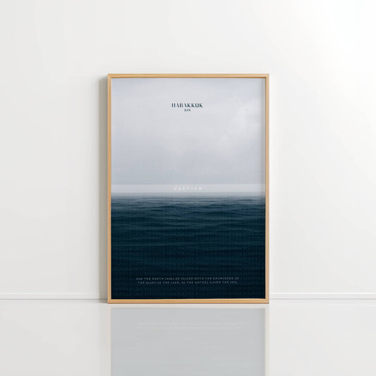 THE SEA N° 1 - Habakkuk 2:14