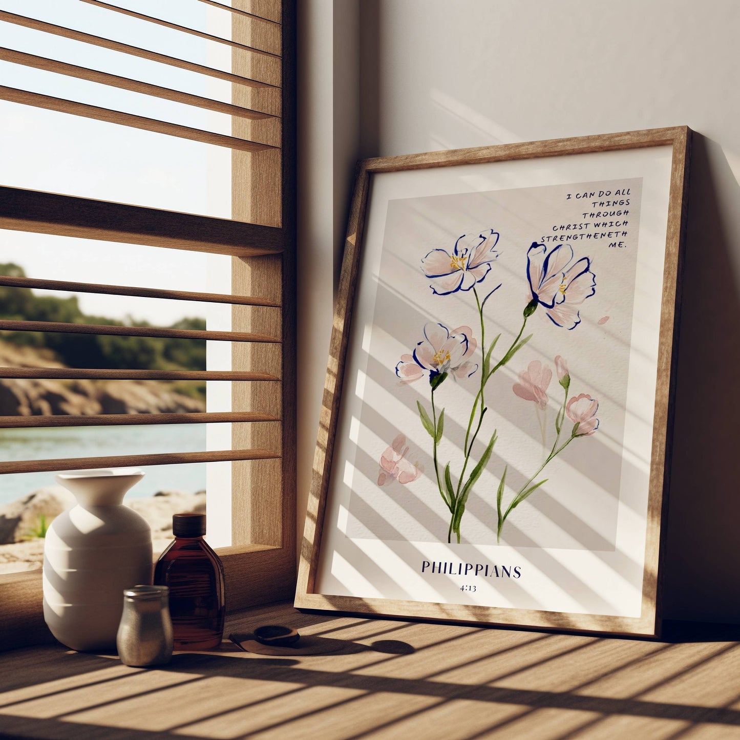 Philippians 4:13 - Soft Bloom