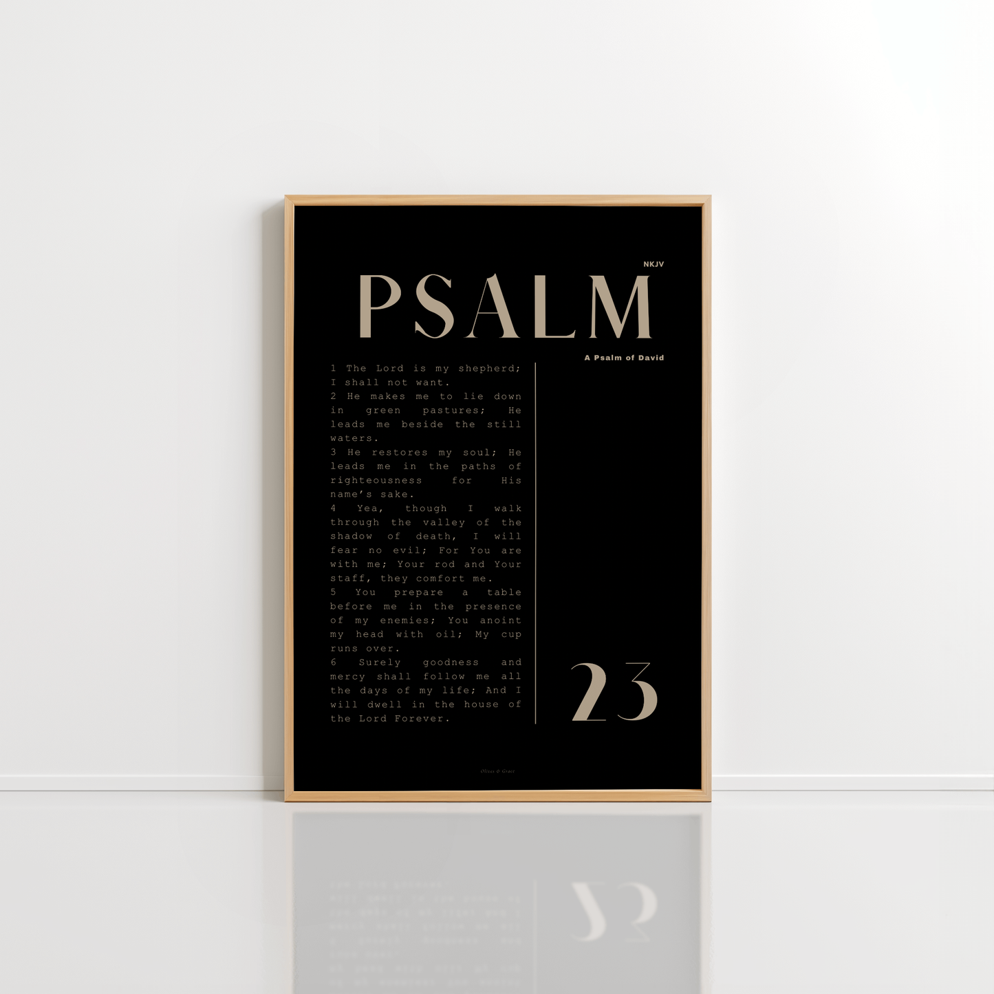 PSALM 23 - A Psalm of David