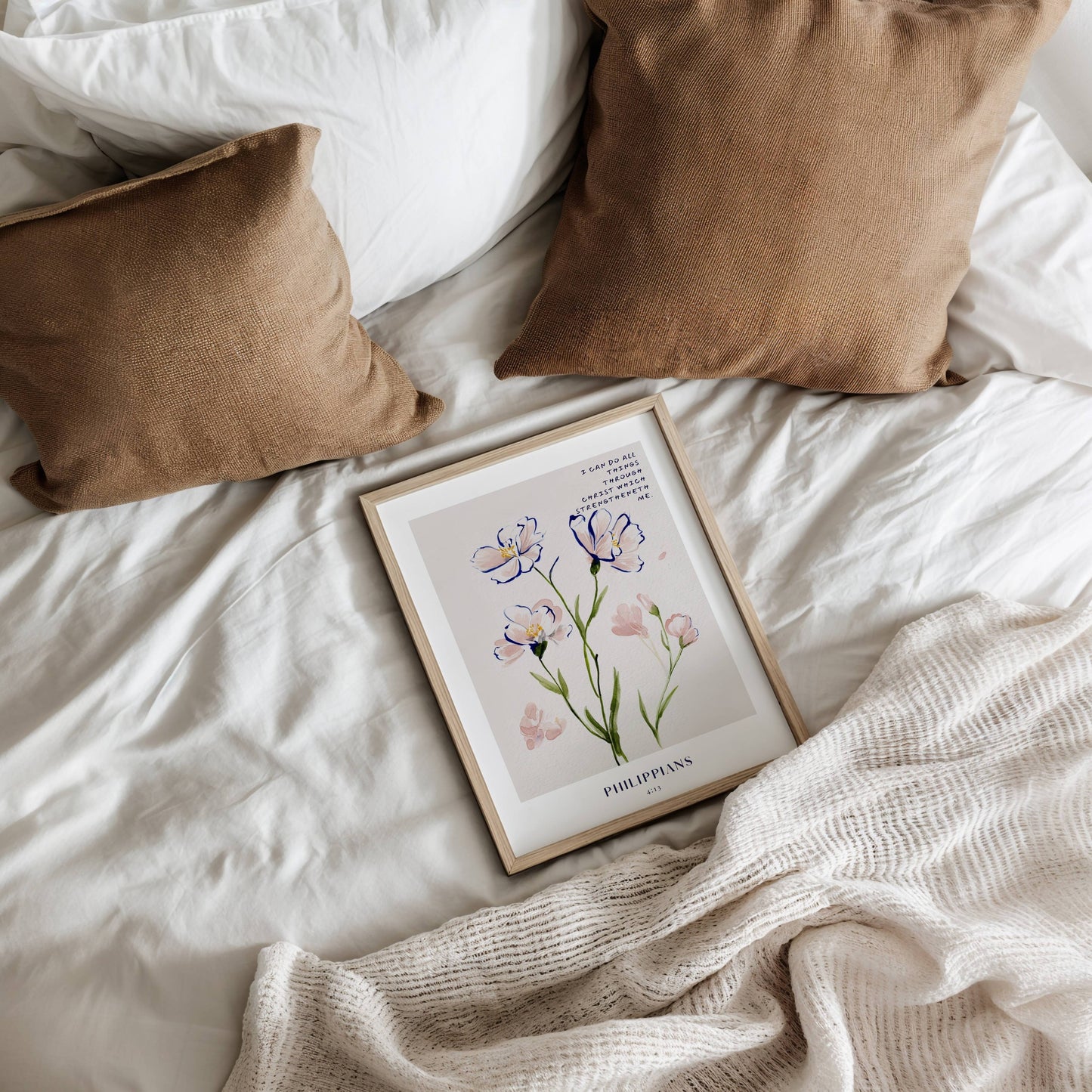 Philippians 4:13 - Soft Bloom