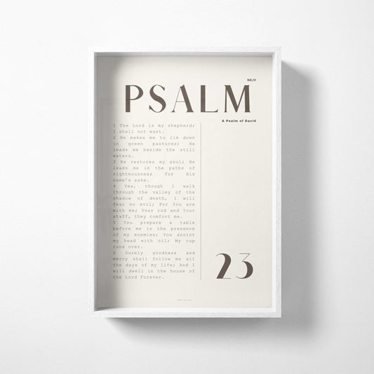 PSALM 23 - A Psalm of David
