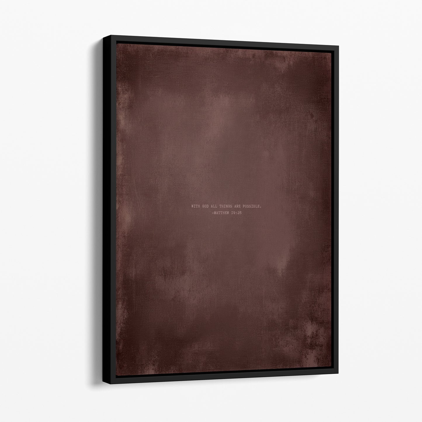 Dusty Mauve abstract Christian wall art print by Olives & Grace fine art print