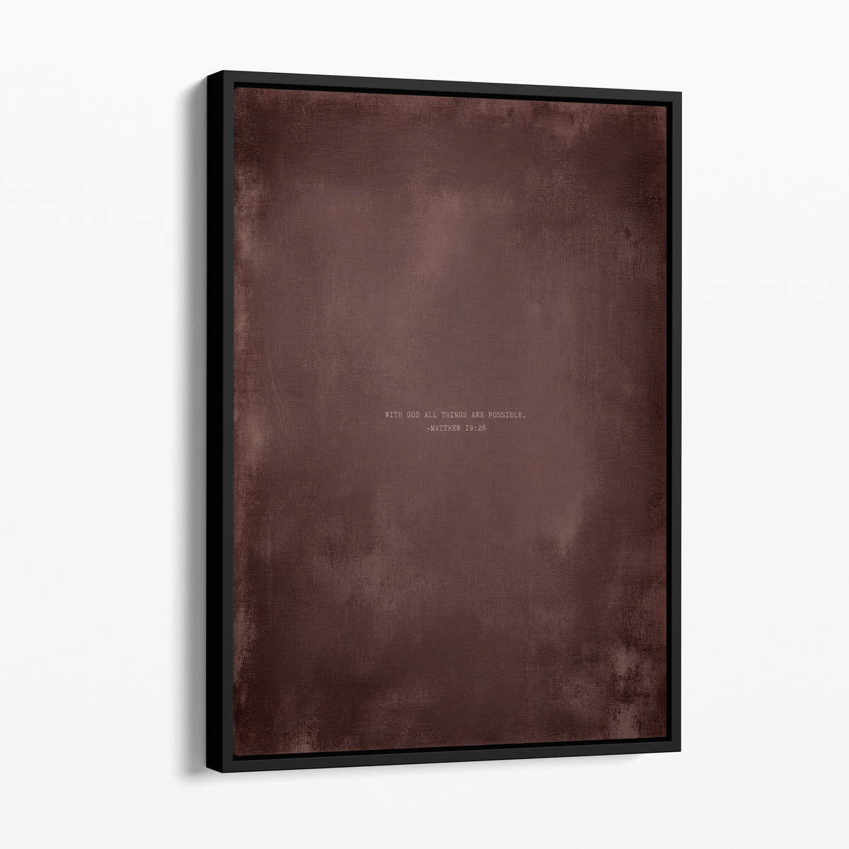 Dusty Mauve abstract Christian wall art print by Olives & Grace fine art print