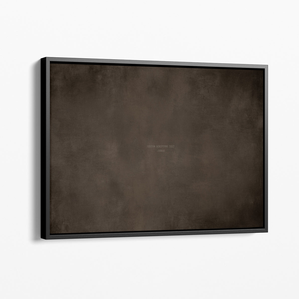 Dark Taupe abstract modern Christian wall art print by Olives & Grace