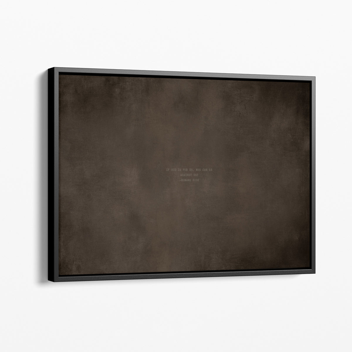 Dark Taupe abstract modern Christian wall art print by Olives & Grace