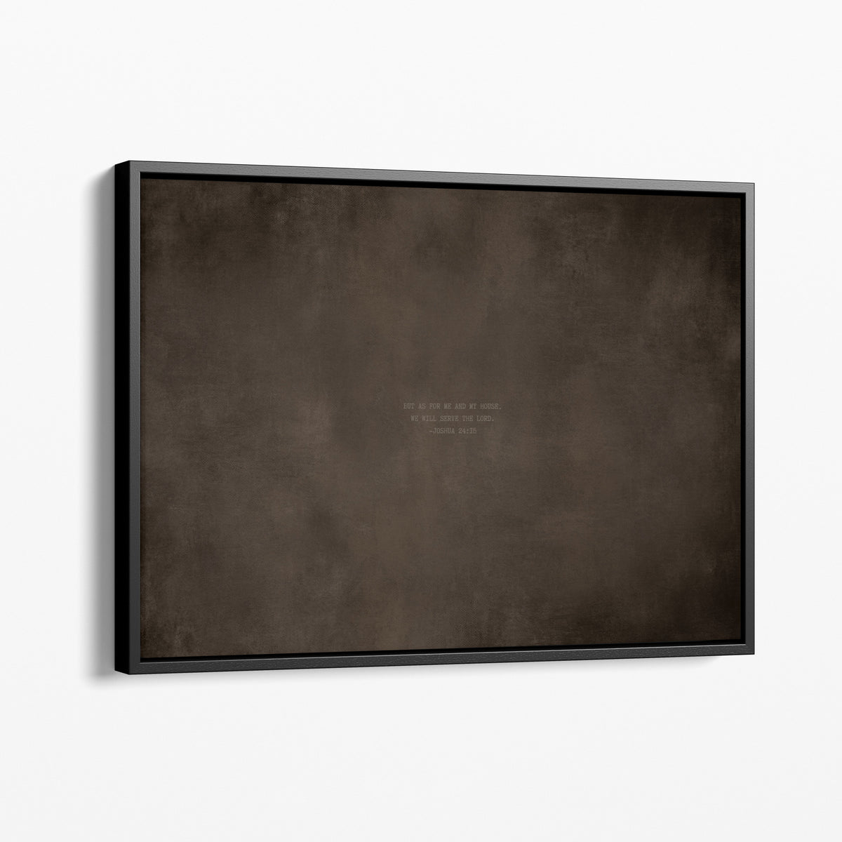 Dark Taupe abstract modern Christian wall art print by Olives & Grace