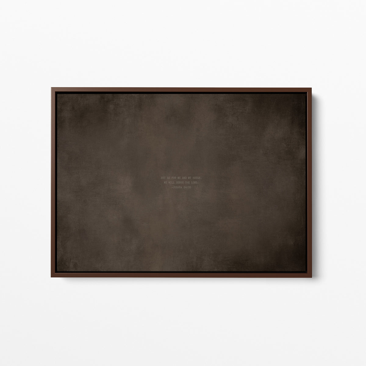 Dark Taupe abstract modern Christian wall art print by Olives & Grace