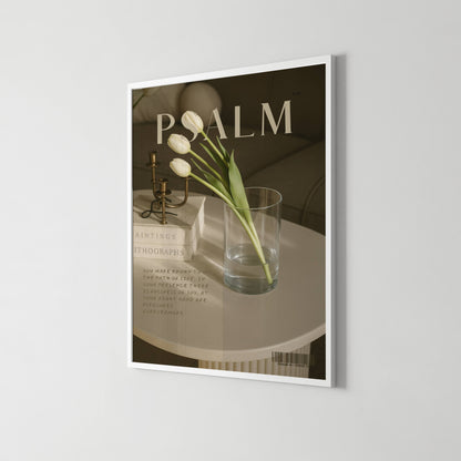 Fullness of Joy Psalm 16:11 Christian wall art print by Olives & Grace fine art scripture print