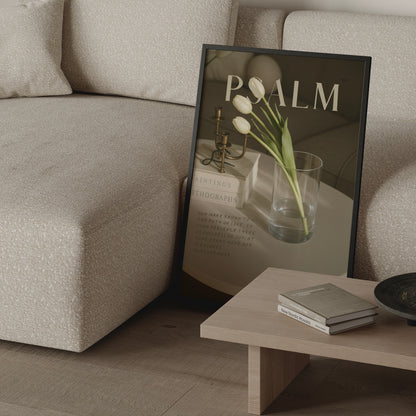 Fullness of Joy Psalm 16:11 Christian wall art print by Olives & Grace fine art scripture print