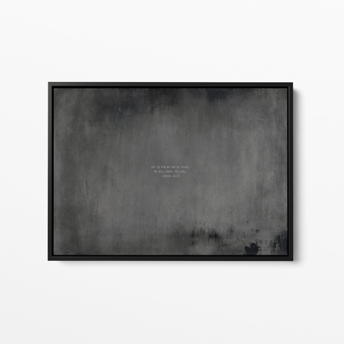 Graphite abstract modern Christian wall art print by Olives & Grace