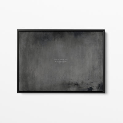 Graphite abstract modern Christian wall art print by Olives & Grace