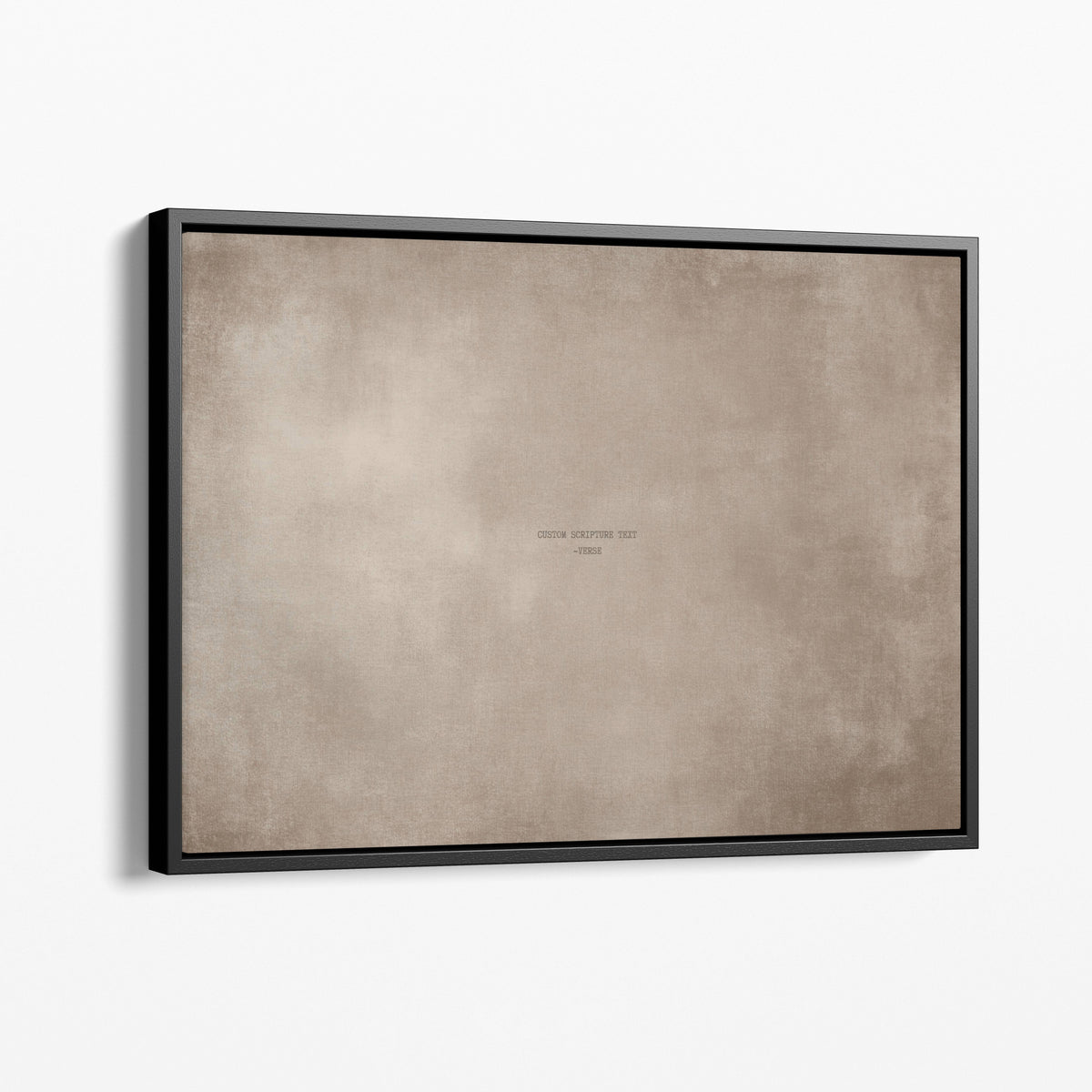 Light Mocha abstract modern Christian wall art print by Olives & Grace