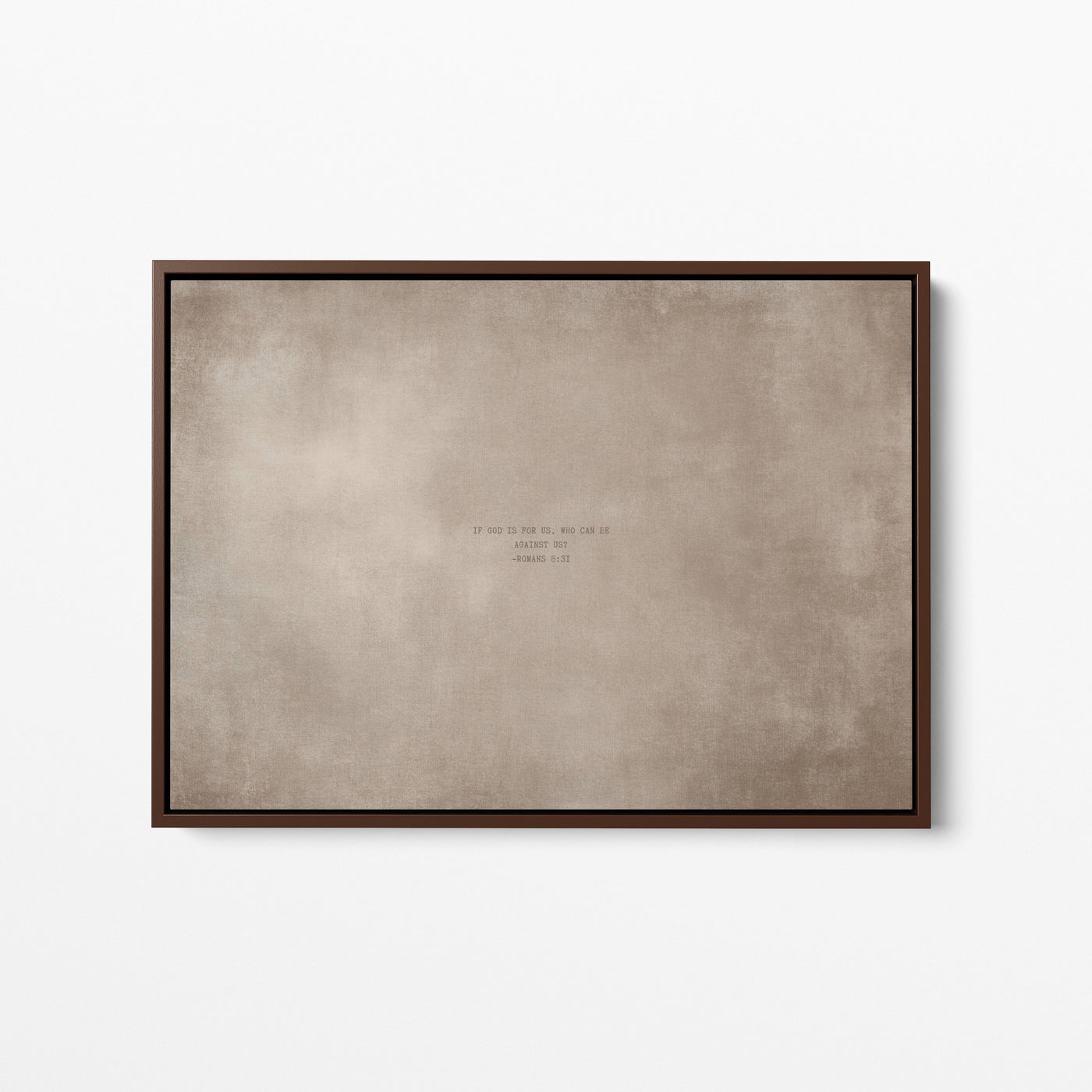 Light Mocha abstract modern Christian wall art print by Olives & Grace