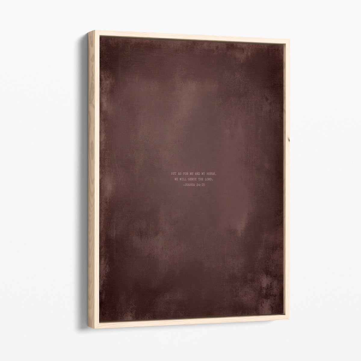 Dusty Mauve abstract Christian wall art print by Olives & Grace fine art print
