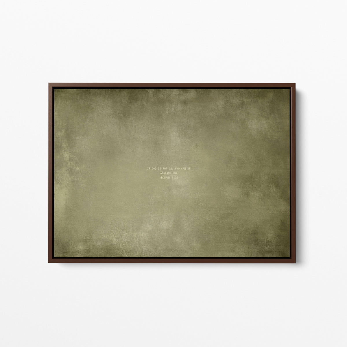 Olive abstract modern Christian wall art print by Olives & Grace