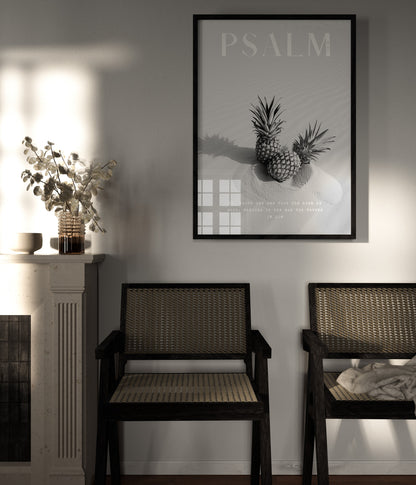 TASTE Psalm 34:8 Christian wall art print by Olives & Grace fine art scripture print